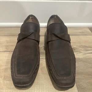 Mark Nason Dark Brown Leather size 10‎
